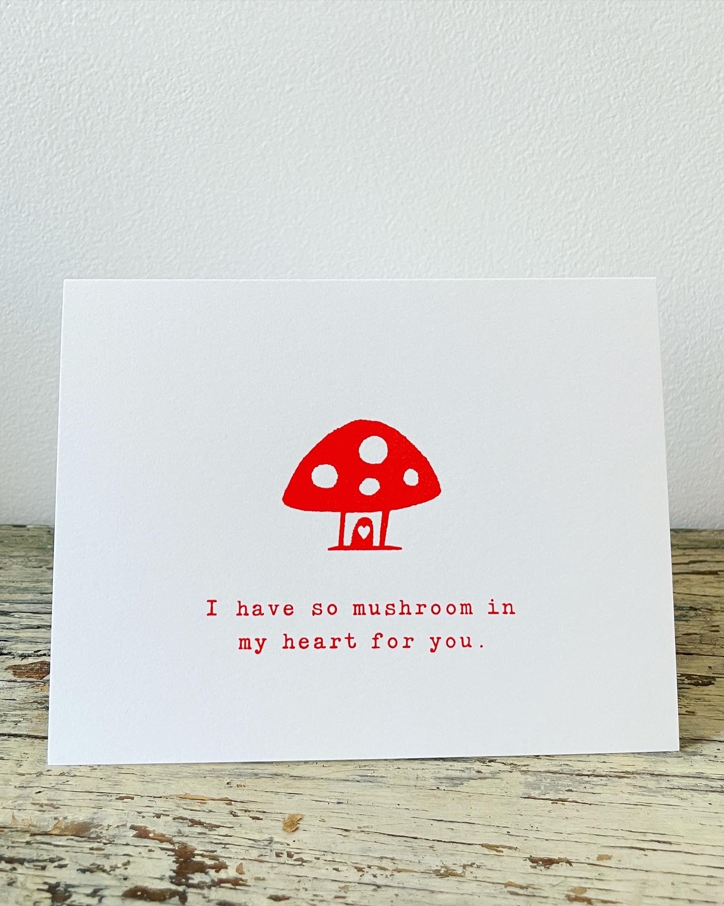 SO MUSHROOM CARD