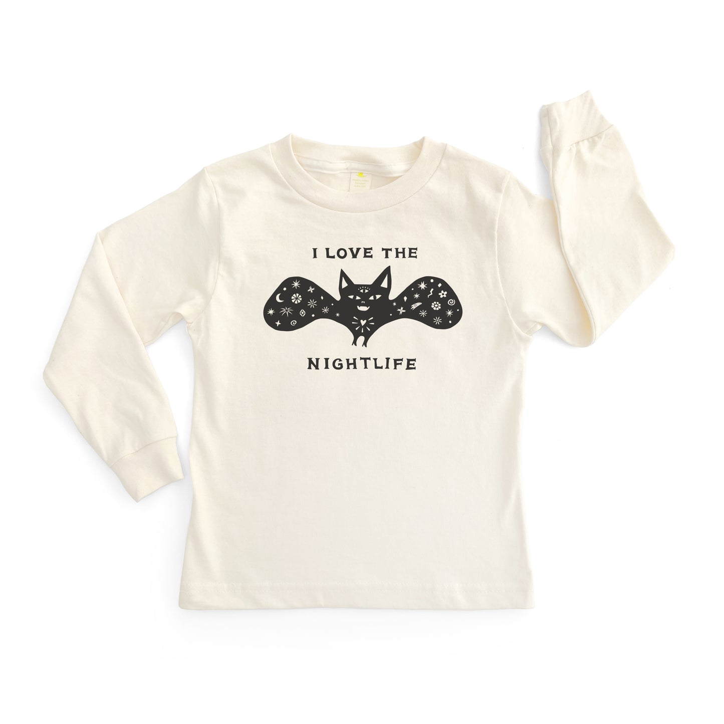 BAT | ORGANIC COTTON LONG SLEEVE KIDS' T-SHIRT