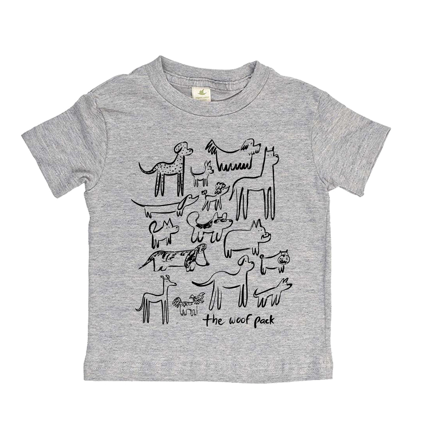 WOOF PACK | ORGANIC COTTON KIDS' T-SHIRT