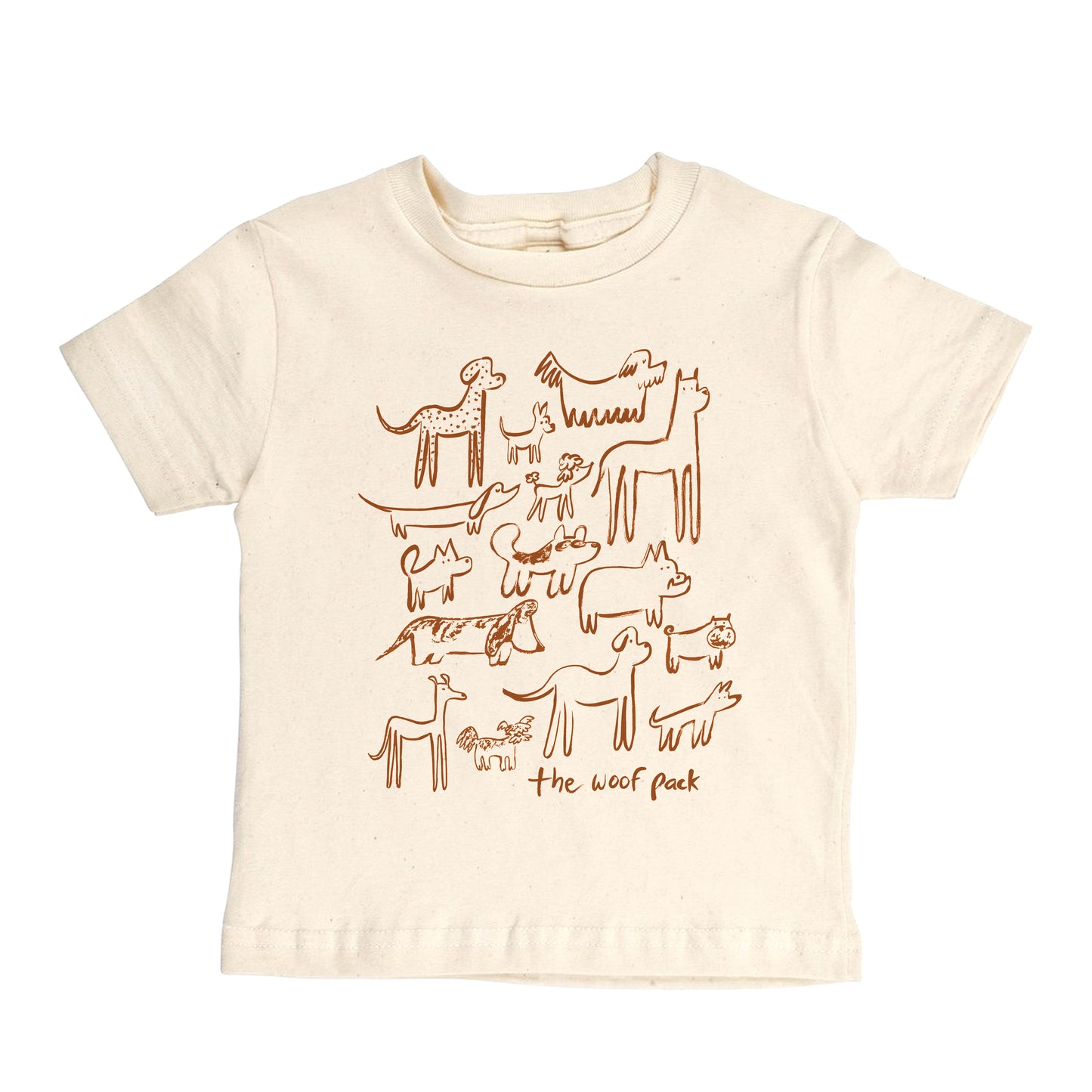 WOOF PACK | ORGANIC COTTON KIDS' T-SHIRT