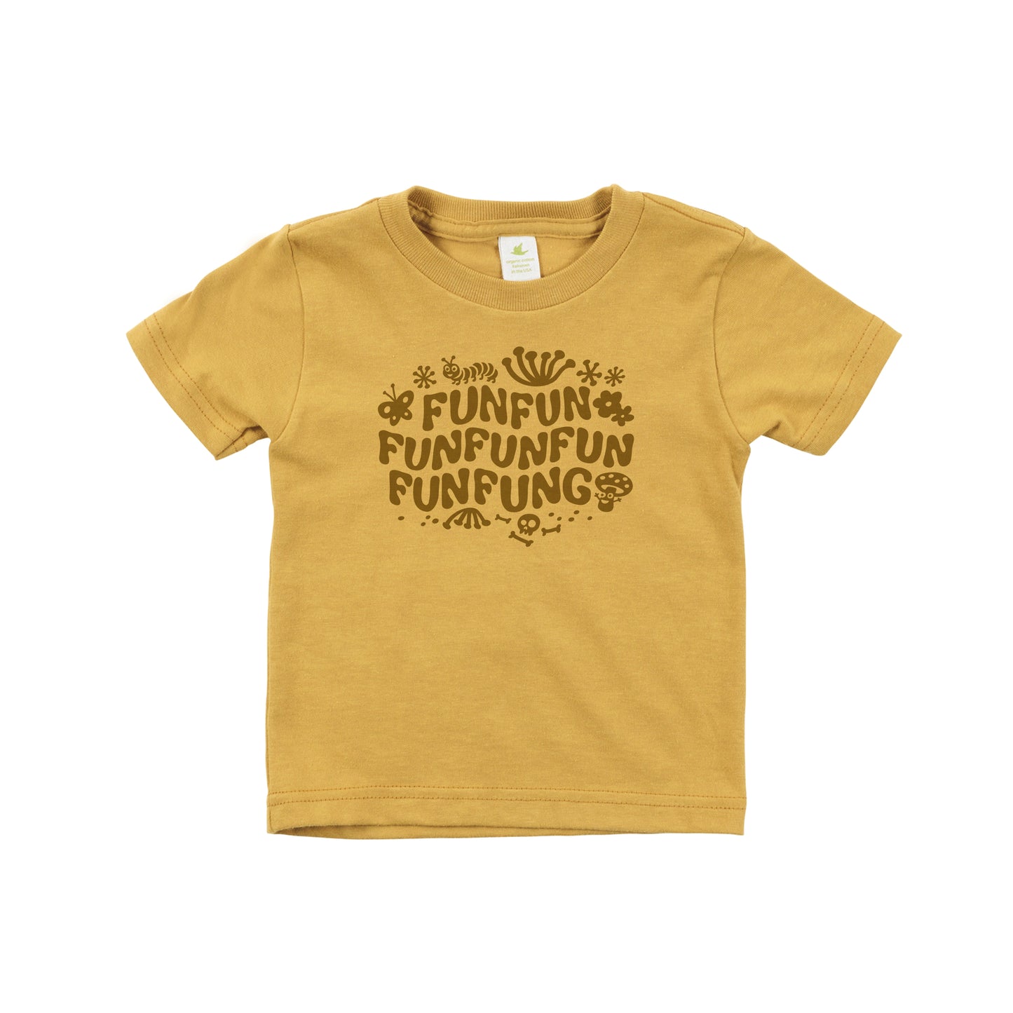 FUN FUN FUNGI | ORGANIC COTTON KIDS' T-SHIRT