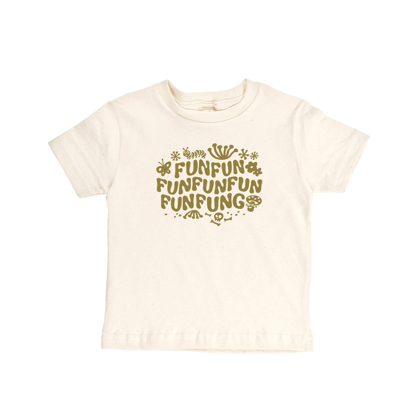 FUN FUN FUNGI | ORGANIC COTTON KIDS' T-SHIRT