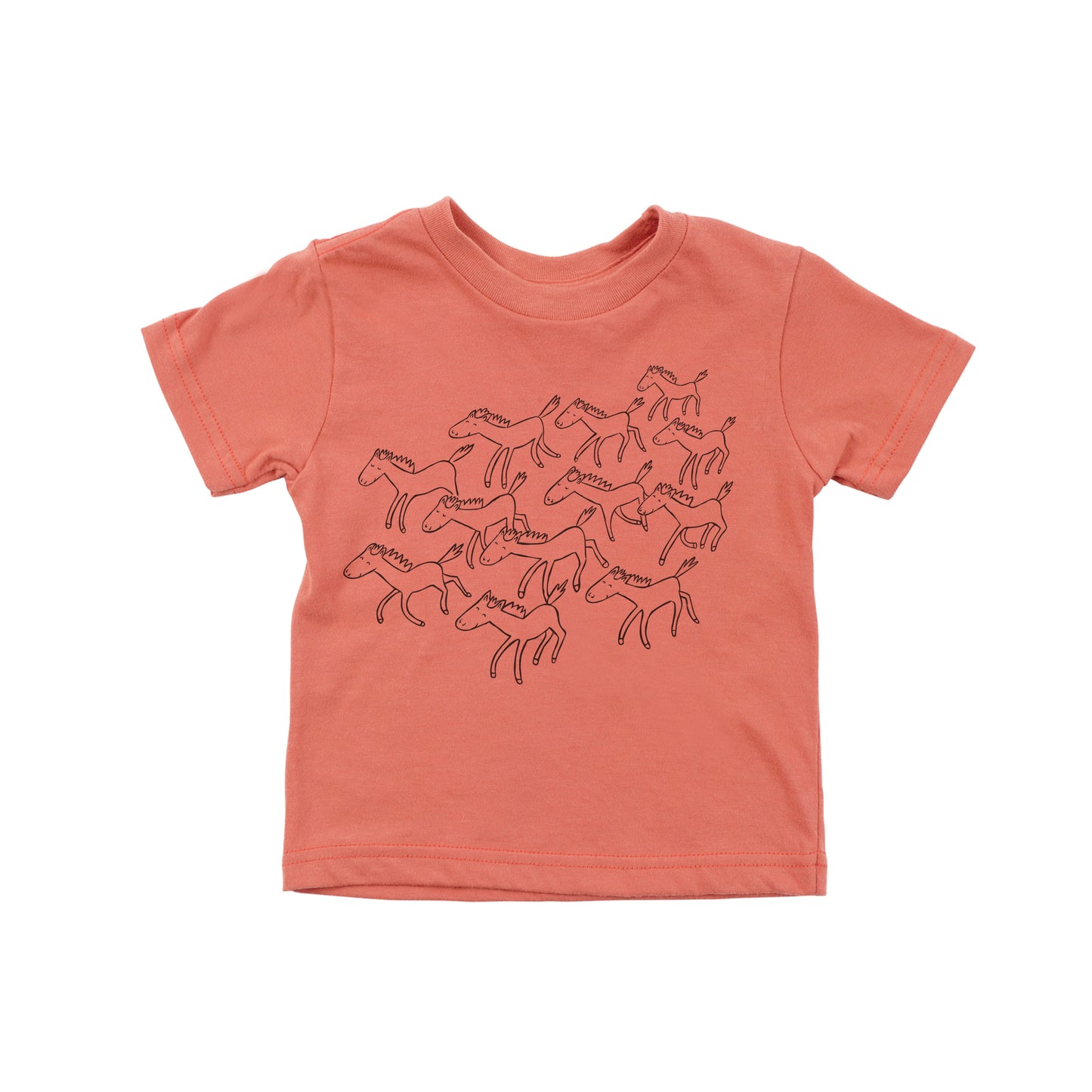 HORSES | ORGANIC COTTON KIDS' T-SHIRT
