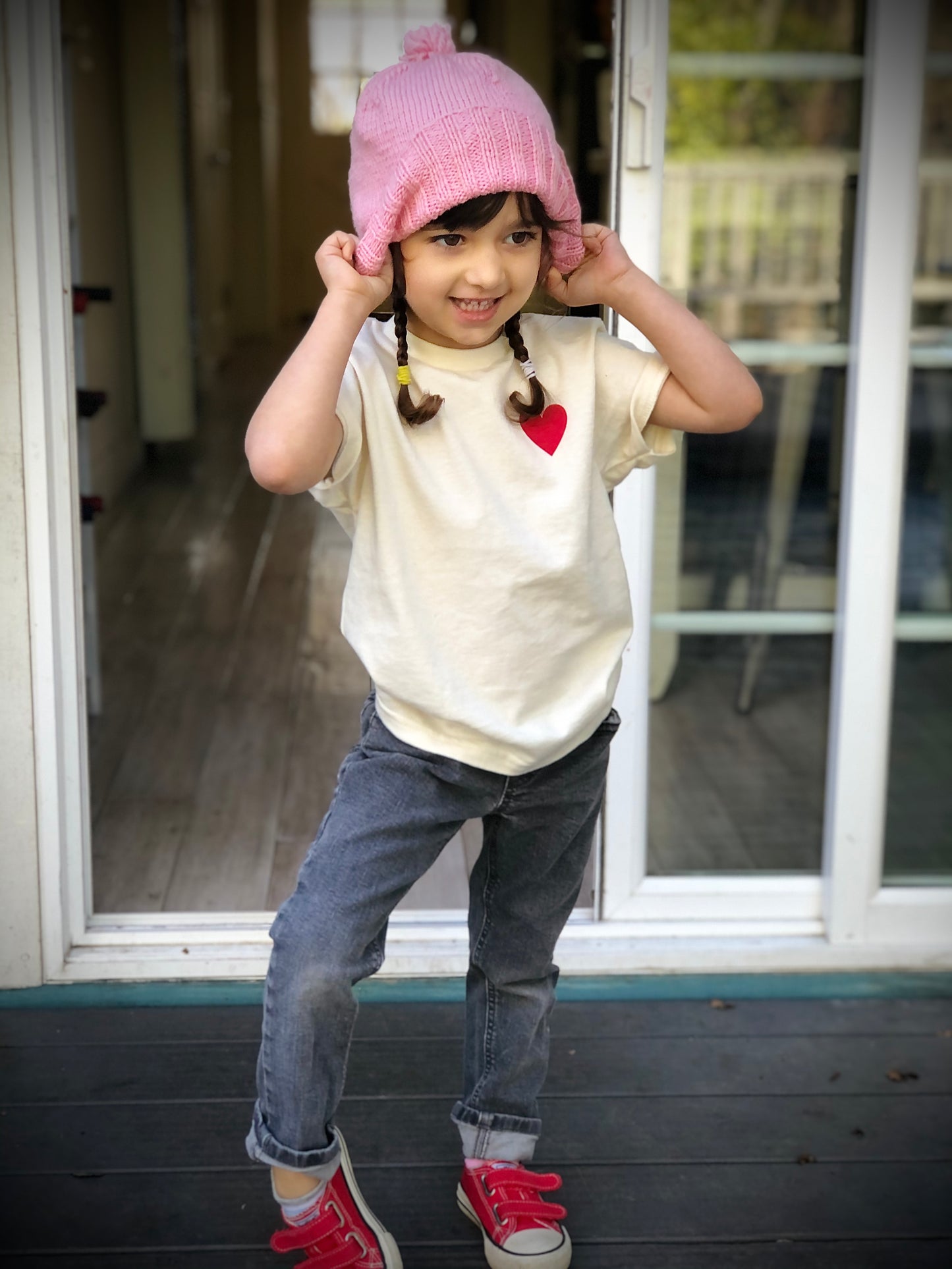 MINI HEART | ORGANIC COTTON KIDS' T-SHIRT