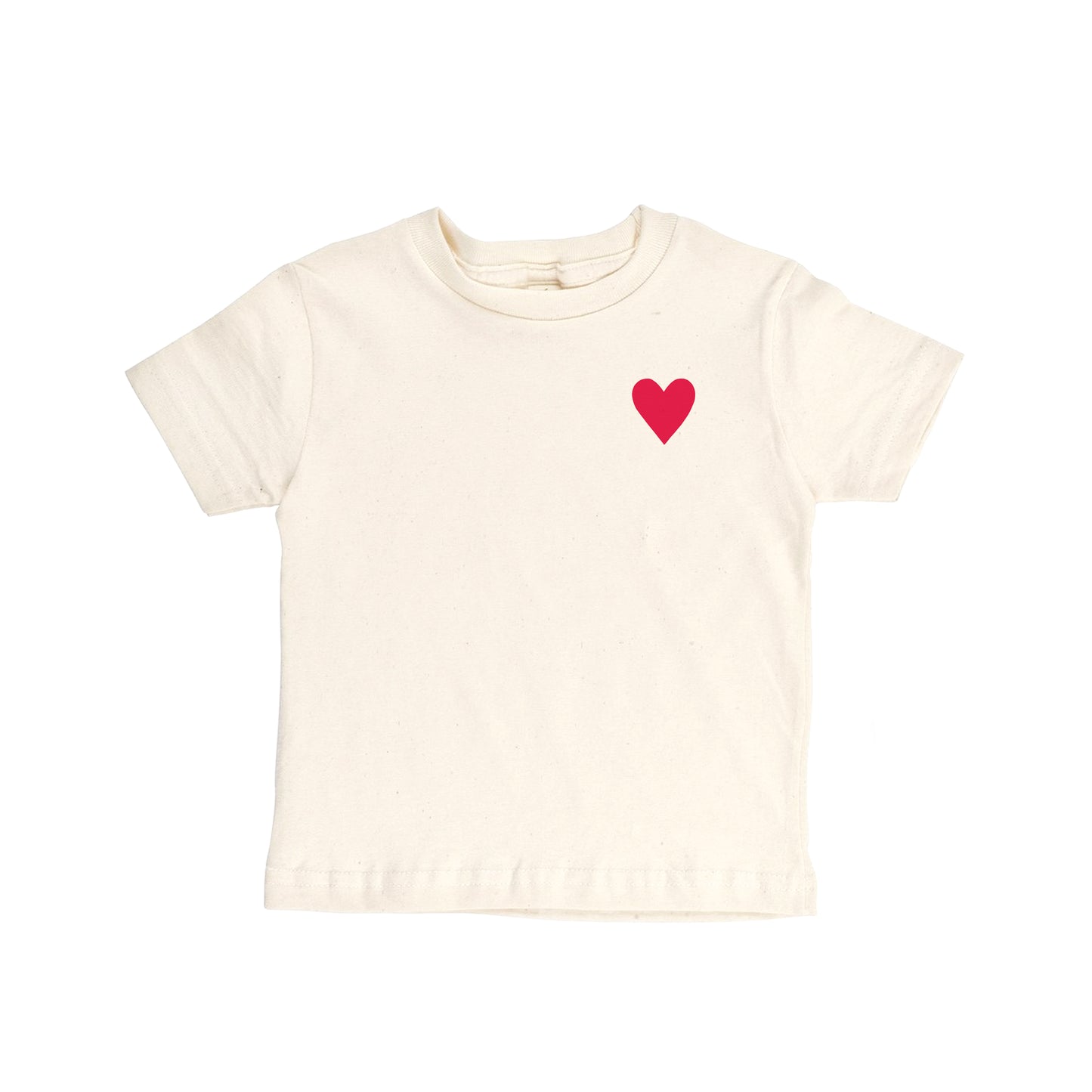MINI HEART | ORGANIC COTTON KIDS' T-SHIRT