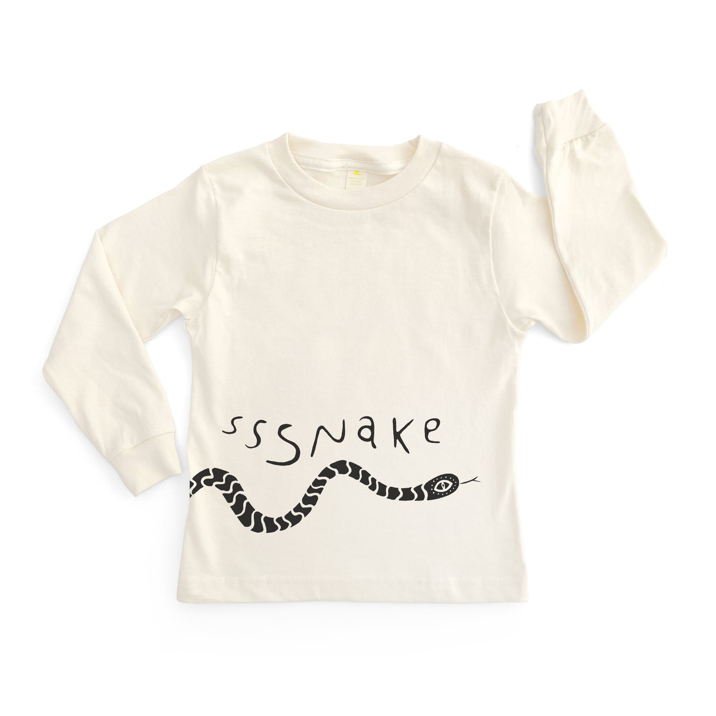 SSSNAKE | ORGANIC COTTON LONG SLEEVE KIDS' T-SHIRT