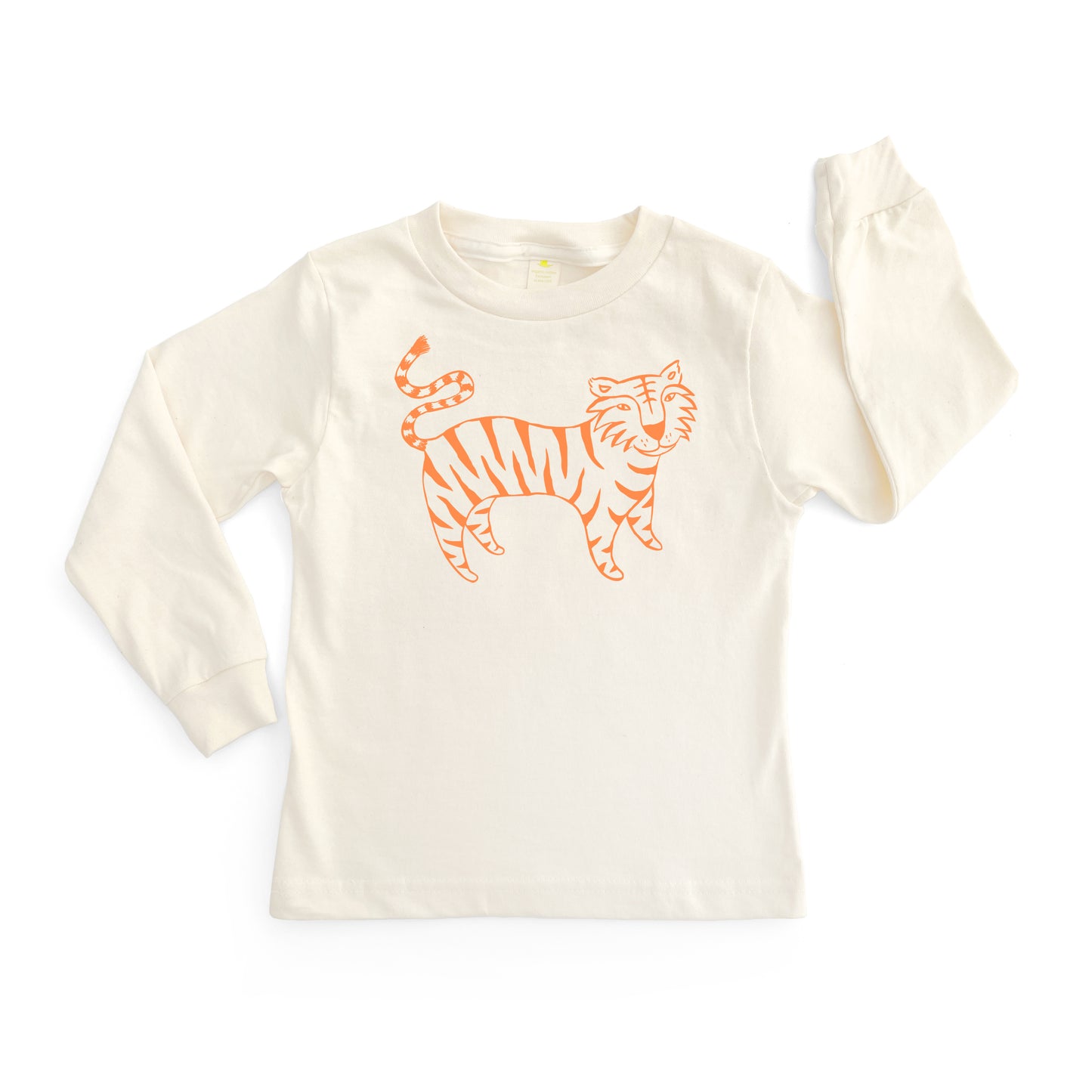 TIGER | ORGANIC COTTON LONG SLEEVE KIDS' T-SHIRT