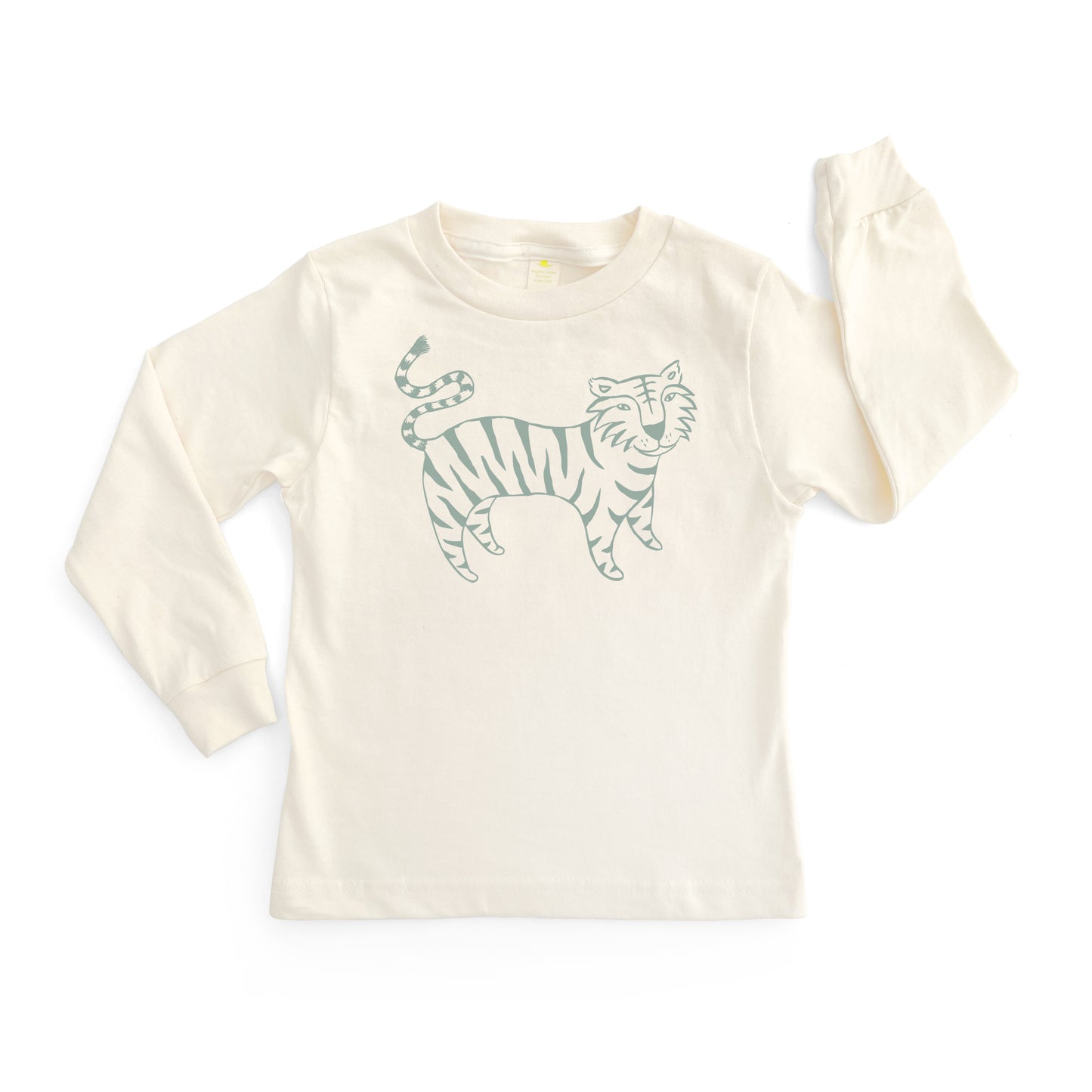 TIGER | ORGANIC COTTON LONG SLEEVE KIDS' T-SHIRT