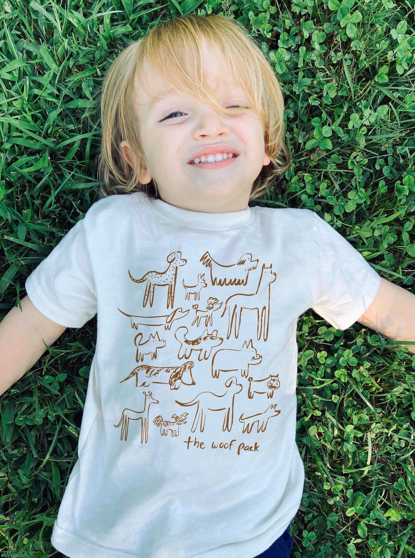 WOOF PACK | ORGANIC COTTON KIDS' T-SHIRT