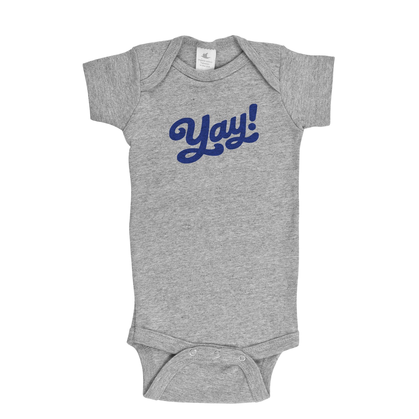 YAY! | ORGANIC COTTON BABY ONESIE