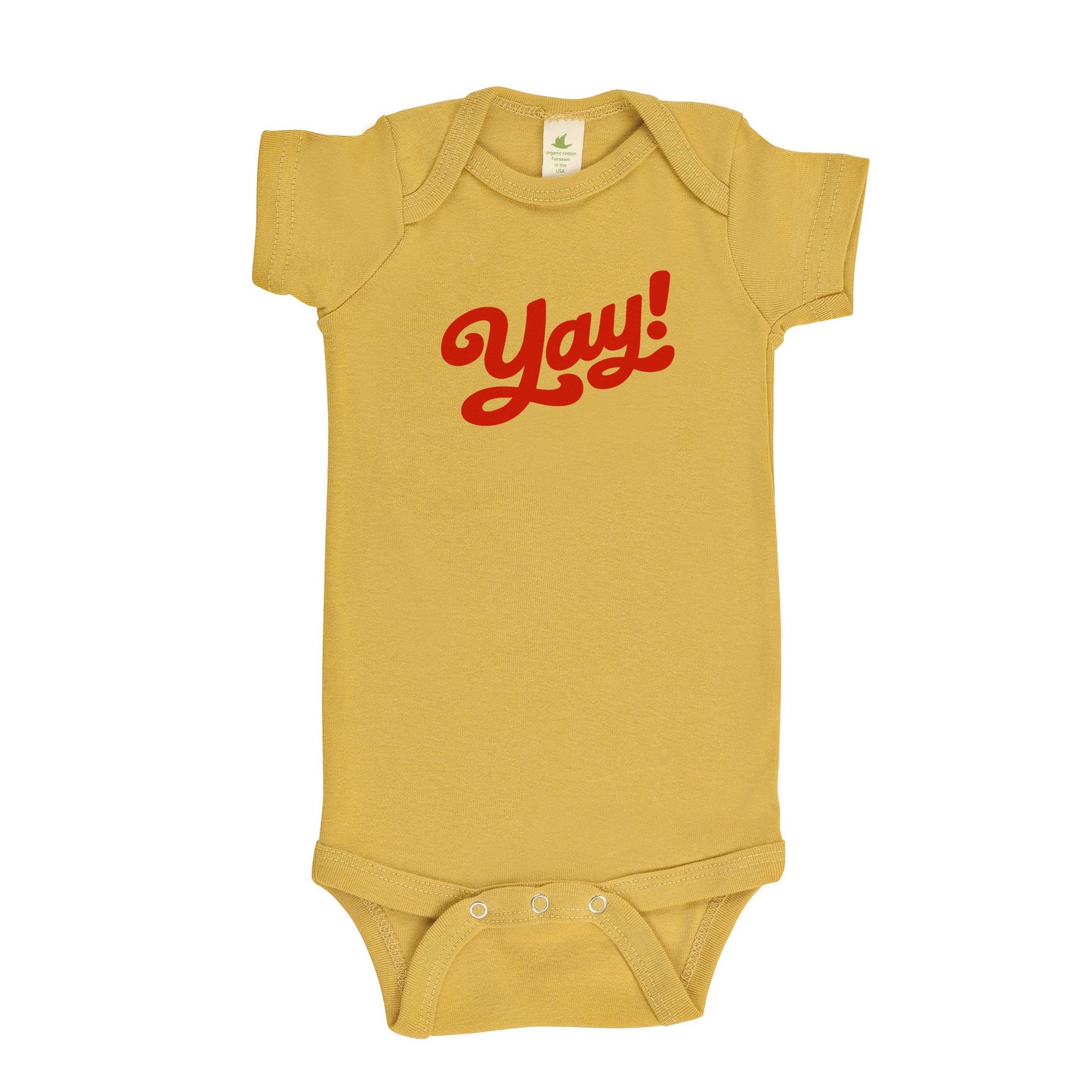 YAY! | ORGANIC COTTON BABY ONESIE