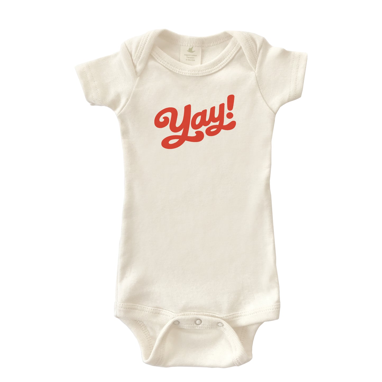 YAY! | ORGANIC COTTON BABY ONESIE