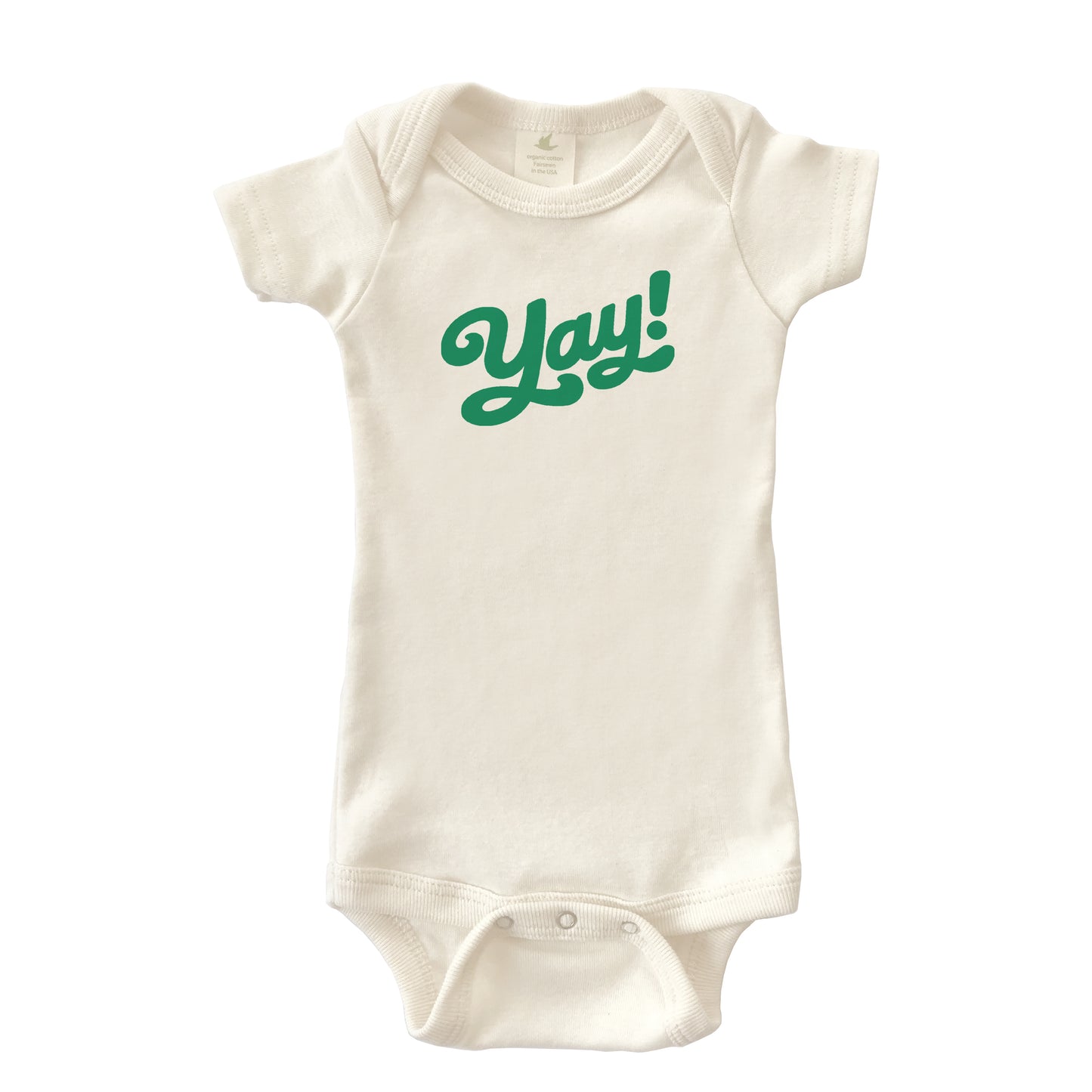 YAY! | ORGANIC COTTON BABY ONESIE