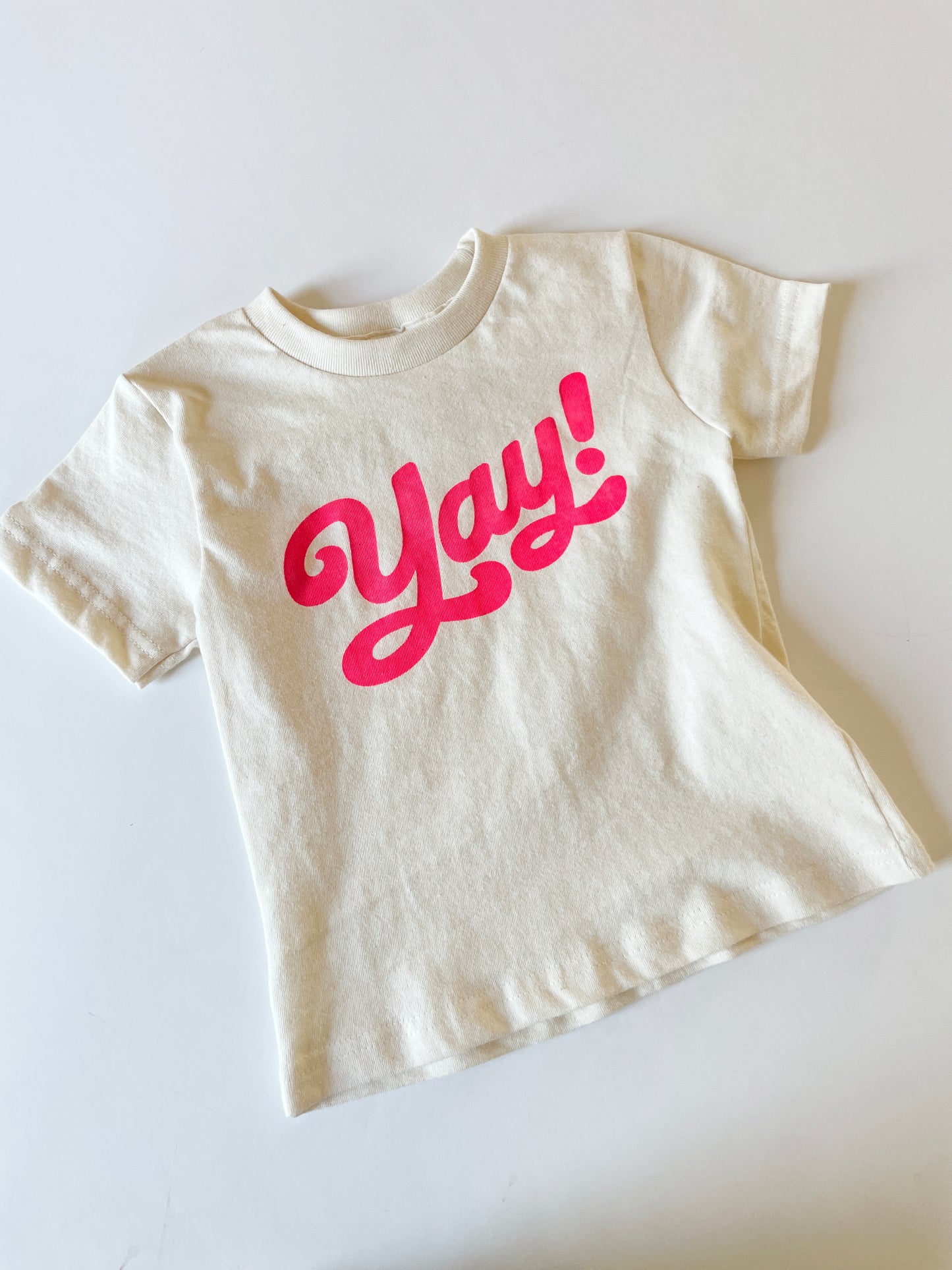 YAY! | ORGANIC COTTON KIDS' T-SHIRT