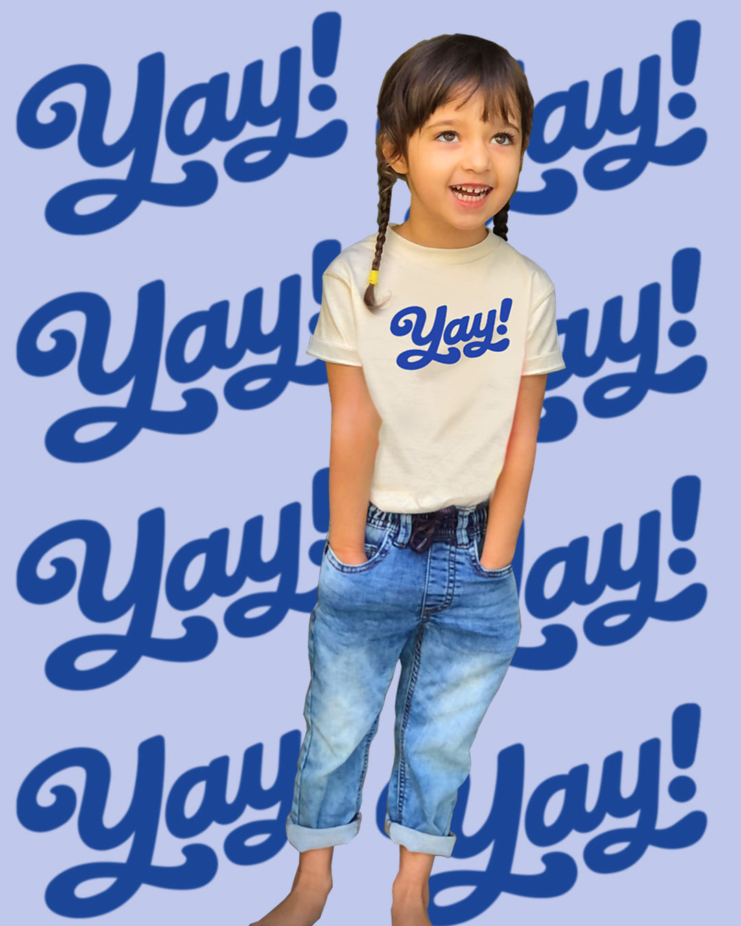 YAY! | ORGANIC COTTON KIDS' T-SHIRT