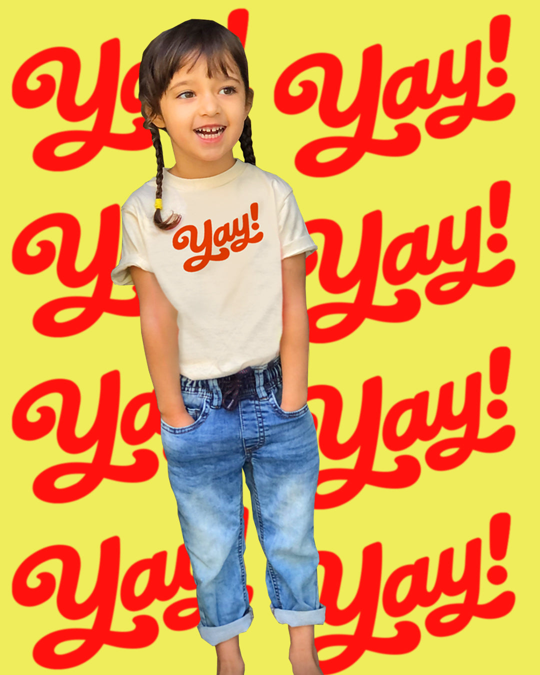 YAY! | ORGANIC COTTON KIDS' T-SHIRT