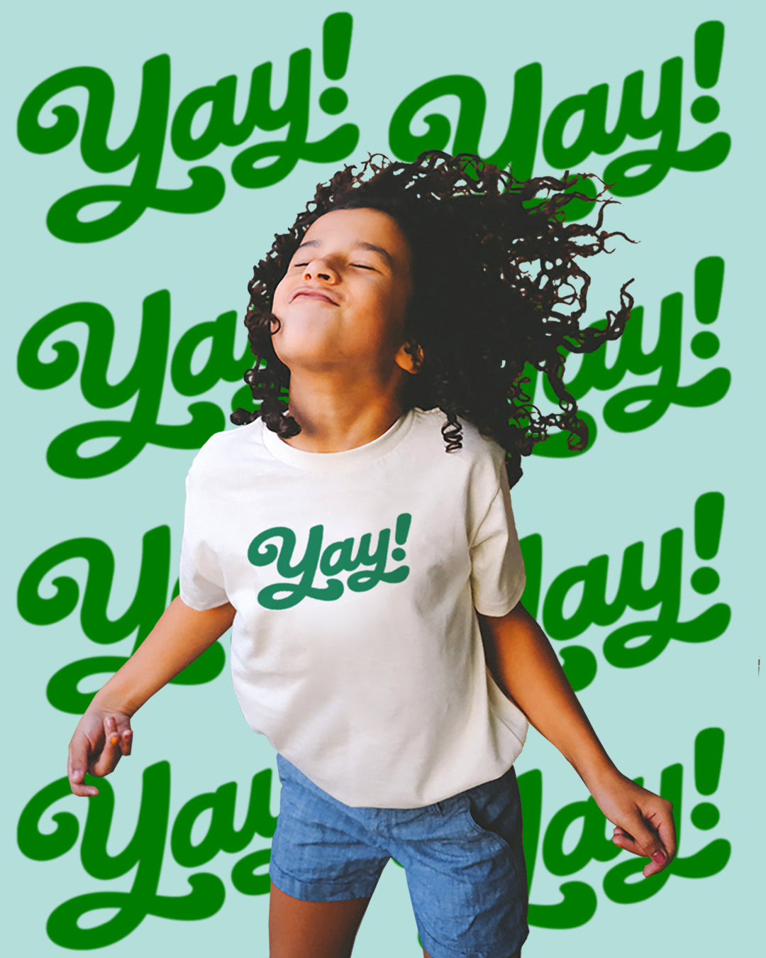 YAY! | ORGANIC COTTON KIDS' T-SHIRT