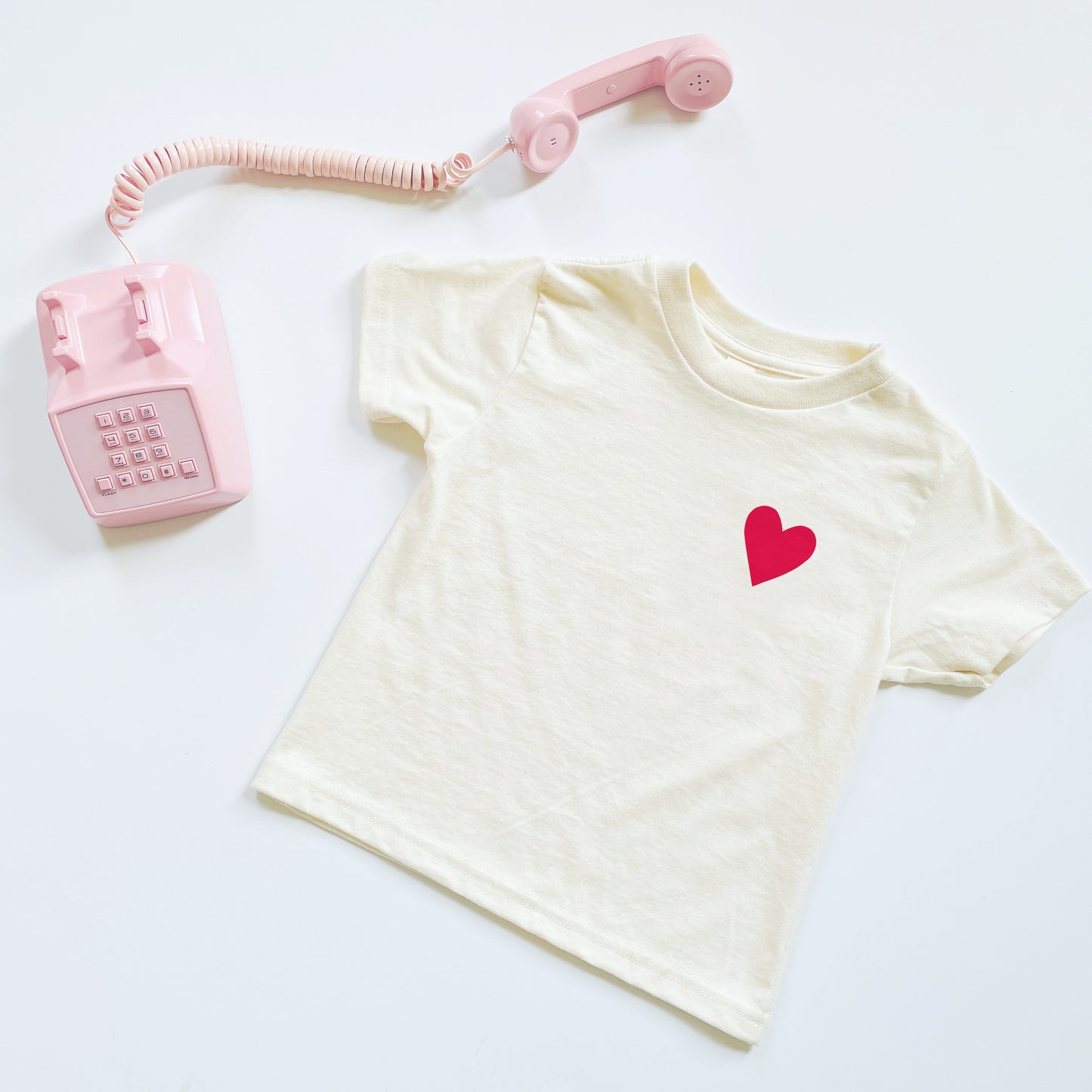 MINI HEART | ORGANIC COTTON KIDS' T-SHIRT