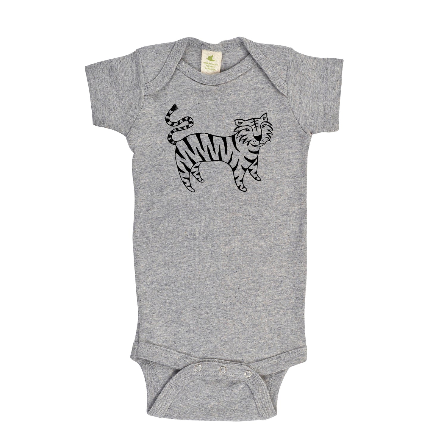 TIGER | ORGANIC COTTON BABY ONESIE