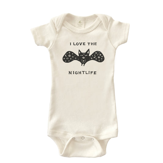 BAT | ORGANIC COTTON BABY ONESIE