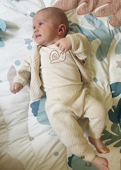 SNAIL | ORGANIC COTTON BABY ONESIE