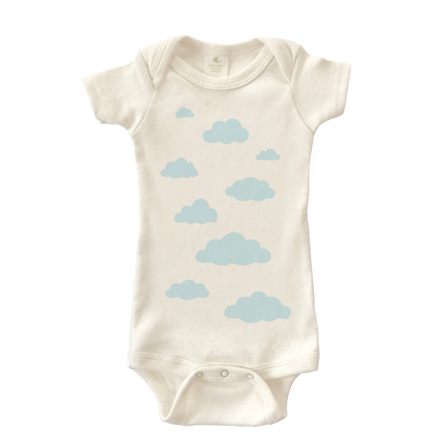 CLOUD 9 | ORGANIC COTTON BABY ONESIE