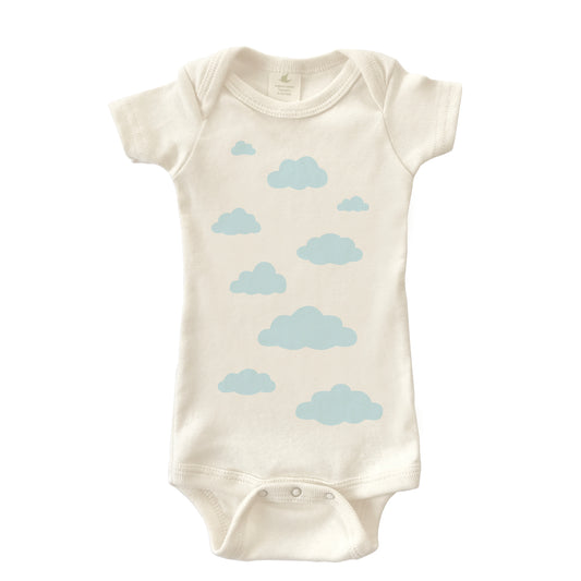 CLOUD 9 | ORGANIC COTTON BABY ONESIE