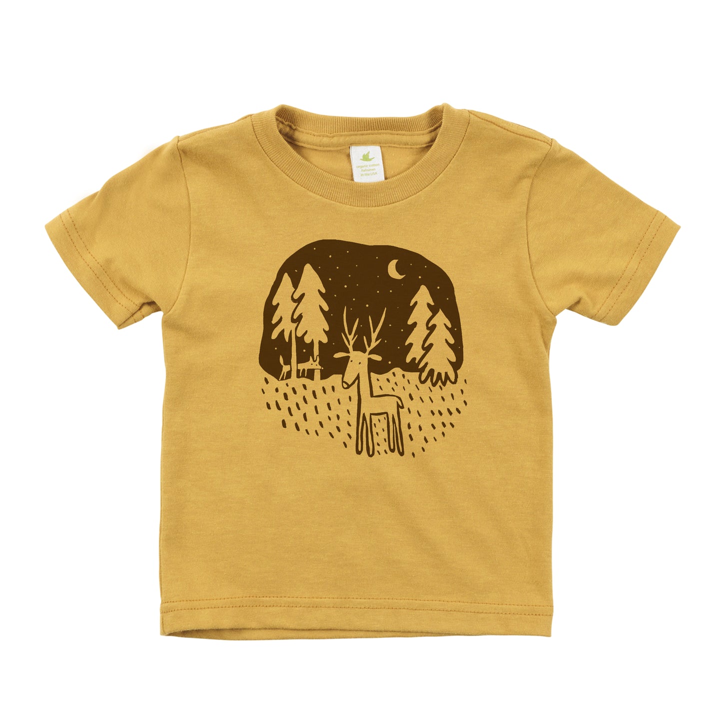 DEER FRIEND ORGANIC COTTON KIDS' T-SHIRT