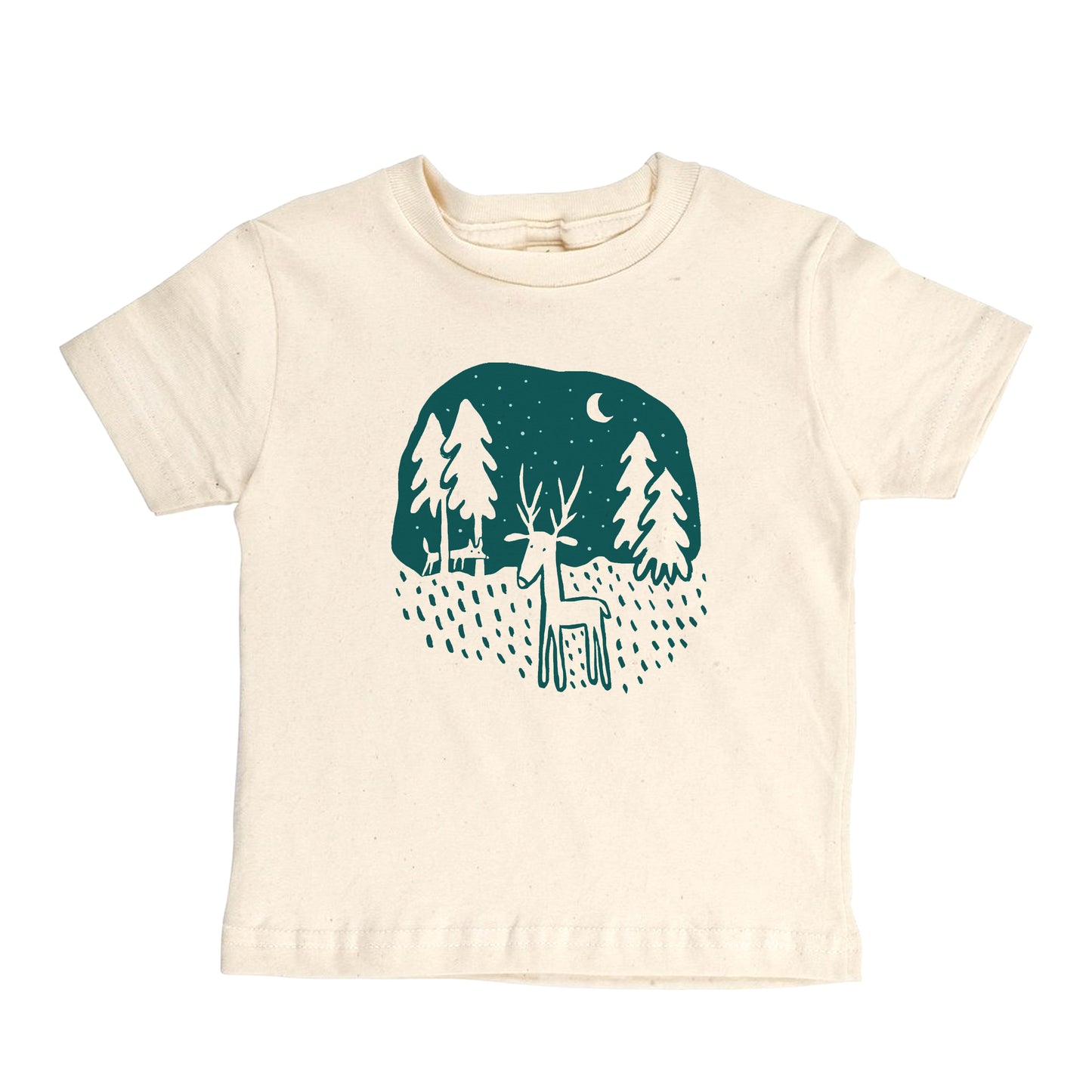 DEER FRIEND ORGANIC COTTON KIDS' T-SHIRT