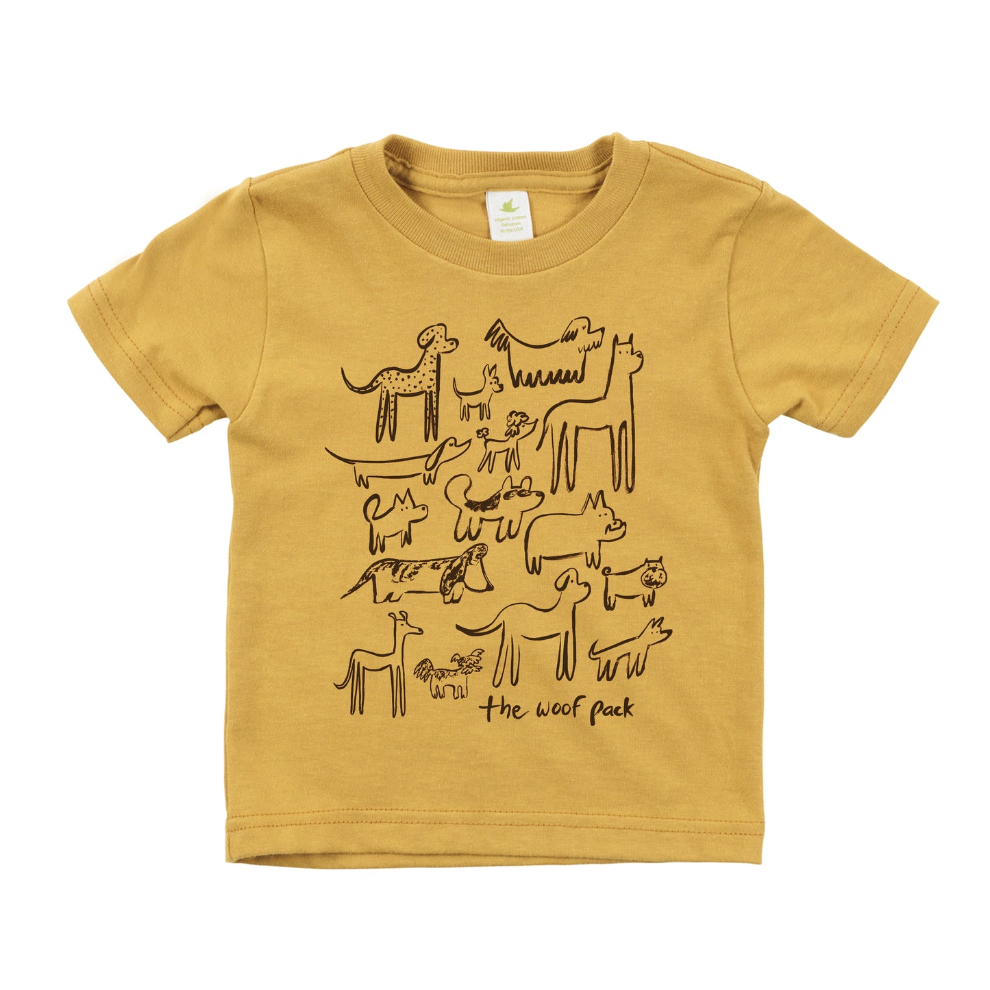WOOF PACK | ORGANIC COTTON KIDS' T-SHIRT