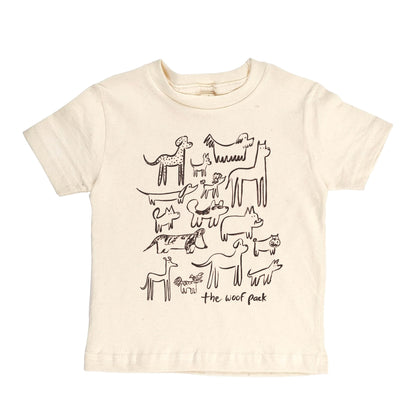 WOOF PACK | ORGANIC COTTON KIDS' T-SHIRT