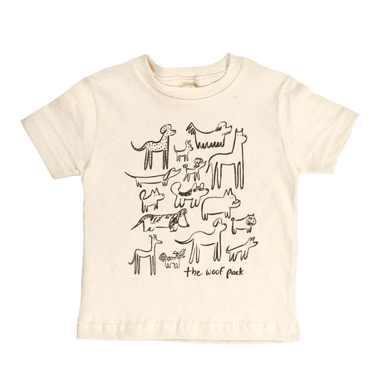 WOOF PACK | ORGANIC COTTON KIDS' T-SHIRT