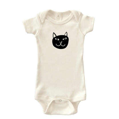 LUCKY CAT | ORGANIC COTTON BABY ONESIE