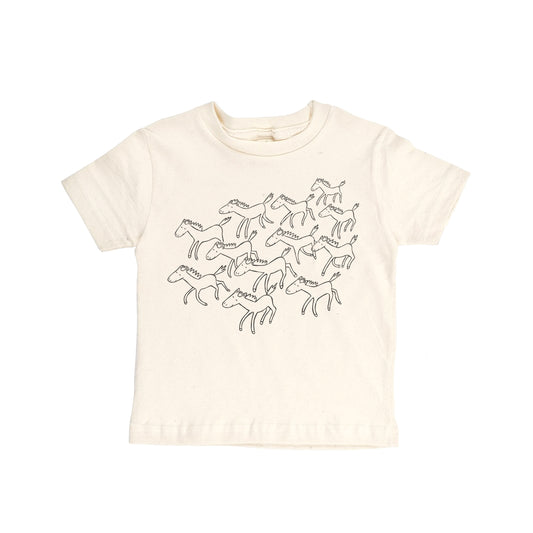 HORSES | ORGANIC COTTON T-SHIRT