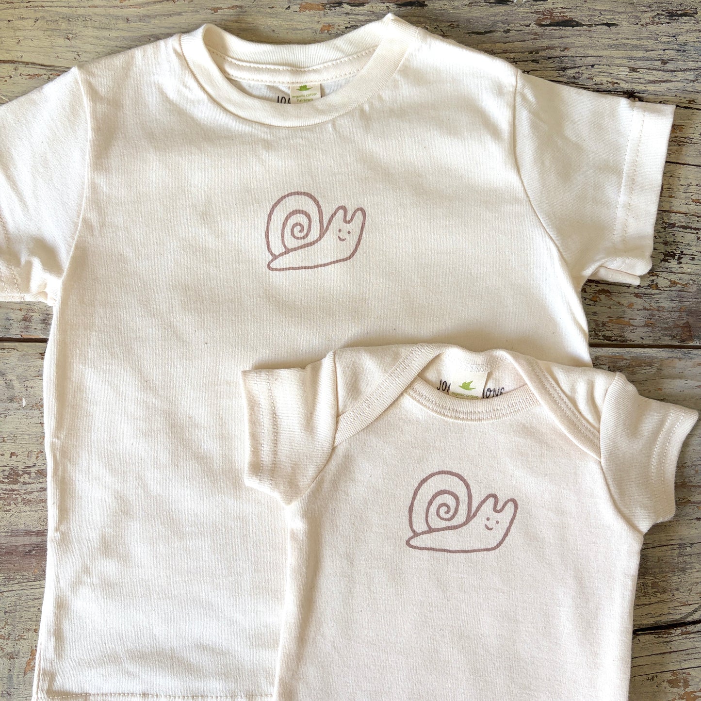 SNAIL ORGANIC COTTON KIDS' T-SHIRT