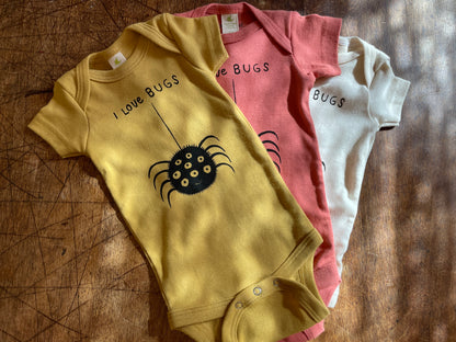 SPIDER | ORGANIC COTTON BABY ONESIE