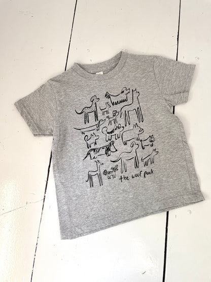 WOOF PACK ORGANIC COTTON KIDS' T-SHIRT