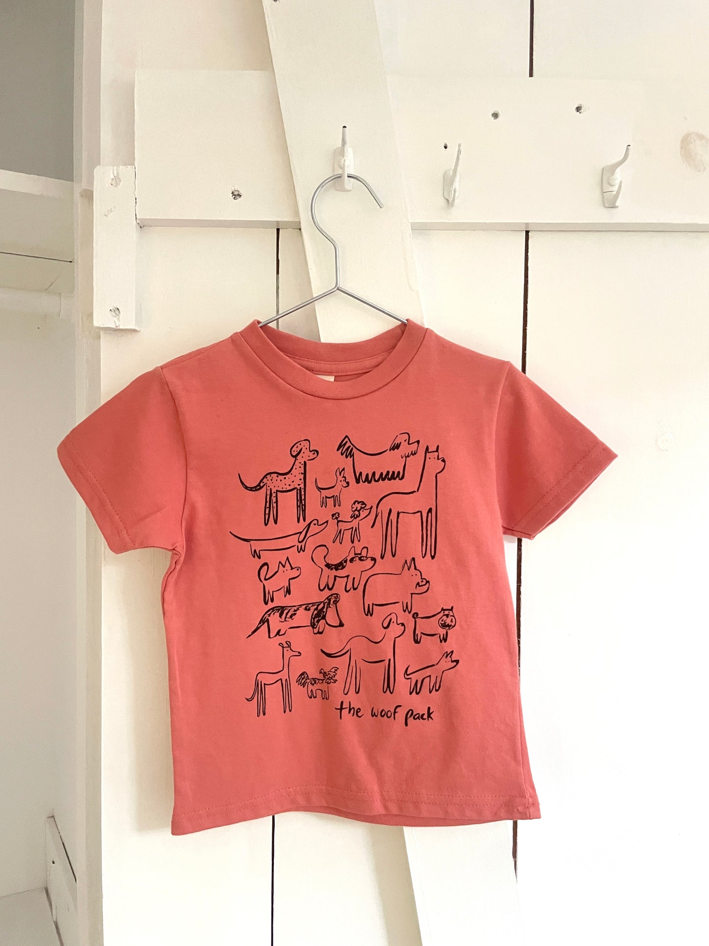 WOOF PACK ORGANIC COTTON KIDS' T-SHIRT