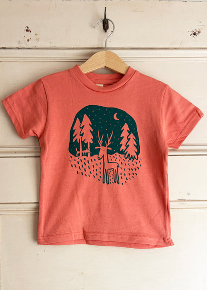 DEER FRIEND ORGANIC COTTON KIDS' T-SHIRT