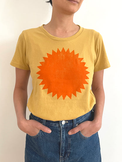 BIG SUN | ORGANIC COTTON T-SHIRT : WOMEN