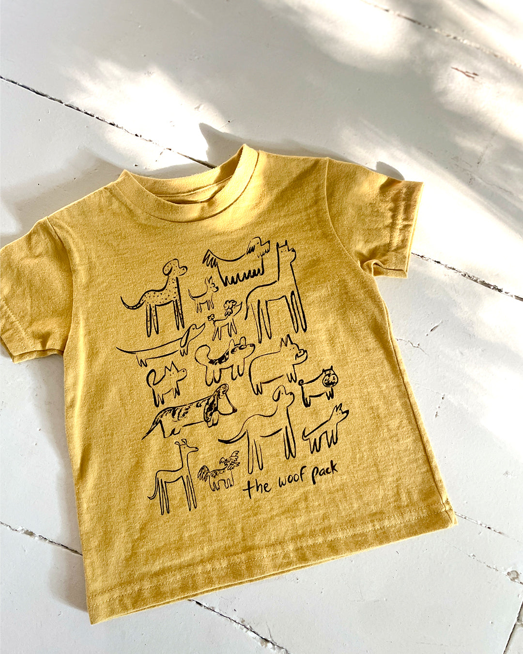 WOOF PACK ORGANIC COTTON KIDS' T-SHIRT
