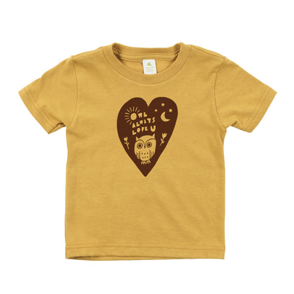 OWL ALWAYS | ORGANIC COTTON KIDS' T-SHIRT