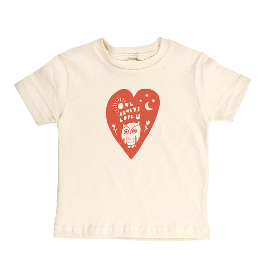 OWL ALWAYS | ORGANIC COTTON KIDS' T-SHIRT