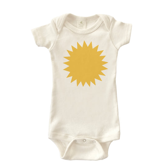 SUN | ORGANIC COTTON BABY ONESIE