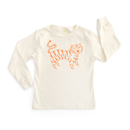 TIGER | ORGANIC COTTON LONG SLEEVE T-SHIRT