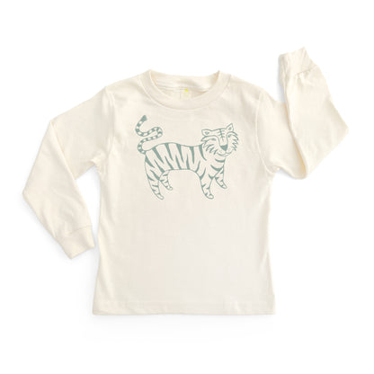 TIGER | ORGANIC COTTON LONG SLEEVE T-SHIRT