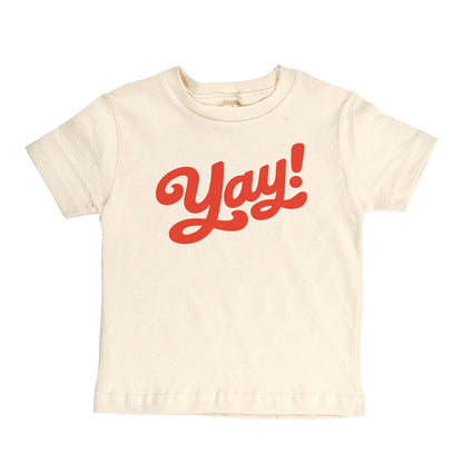 YAY! | ORGANIC COTTON T-SHIRT