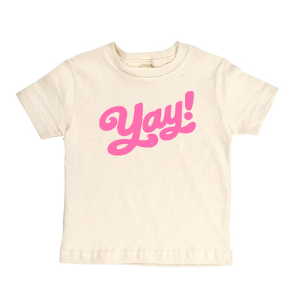 YAY! | ORGANIC COTTON T-SHIRT
