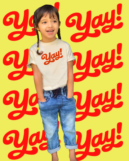 YAY! | ORGANIC COTTON T-SHIRT