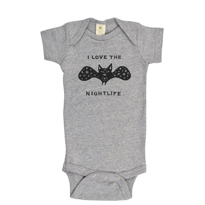 BAT | ORGANIC COTTON BABY ONESIE